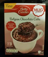 Belgian Chocolate Cake - Mug Treats