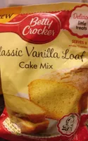 Classic vanilla loaf - cake mix