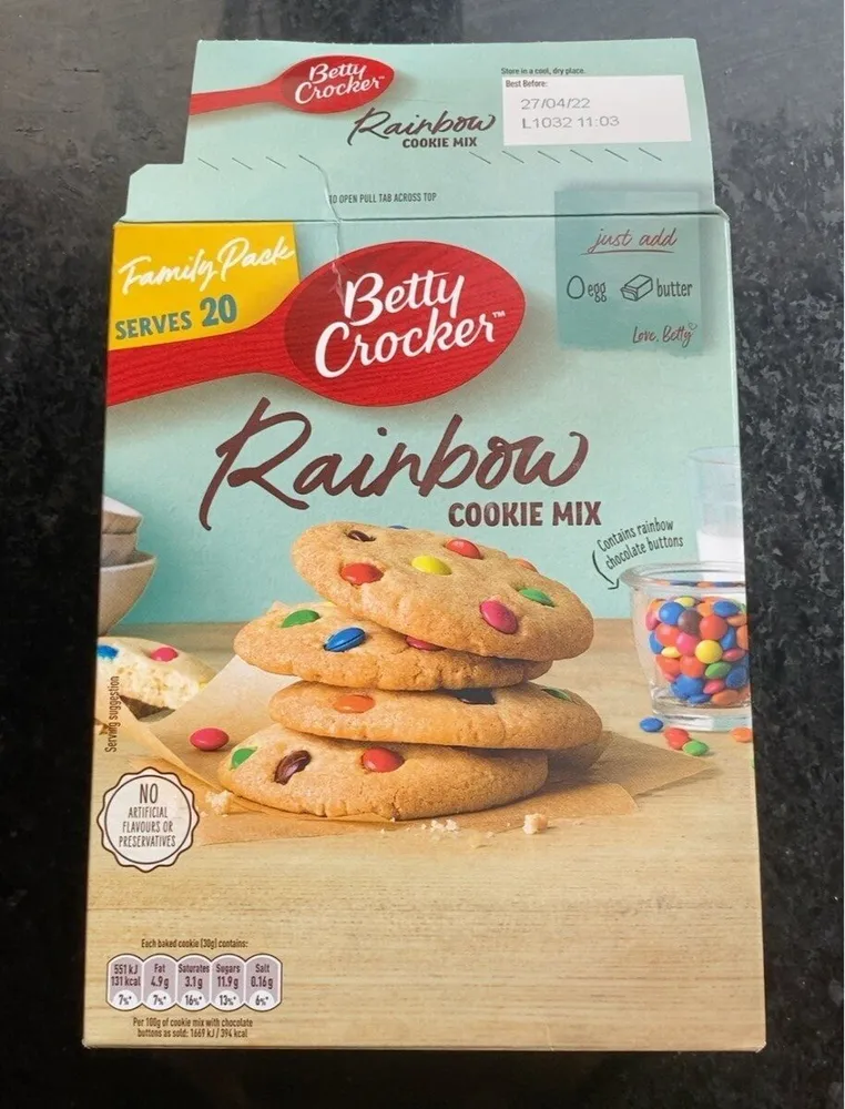 Rainbow Cookie Mix