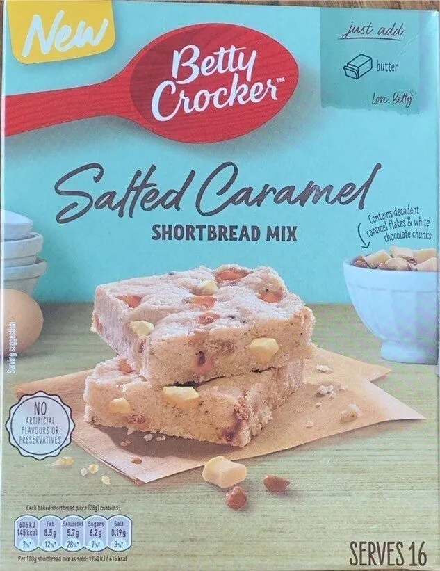 Salted Caramel Shortbread Mix