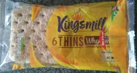 Kingsmill Wholemeal Sandwich Thins 6 Pack