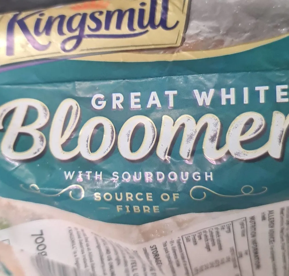 Kingsmill great white bloomer with sourdough