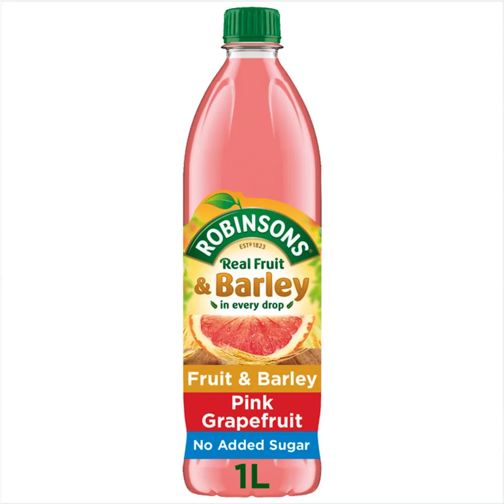 Fruit & Barley Pink Grapefruit Squash