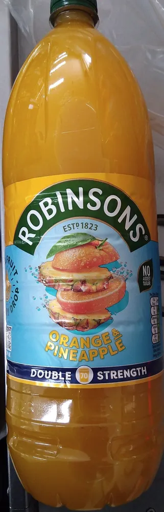Robinsons Real Fruit Double Strength Orange & Pineapple