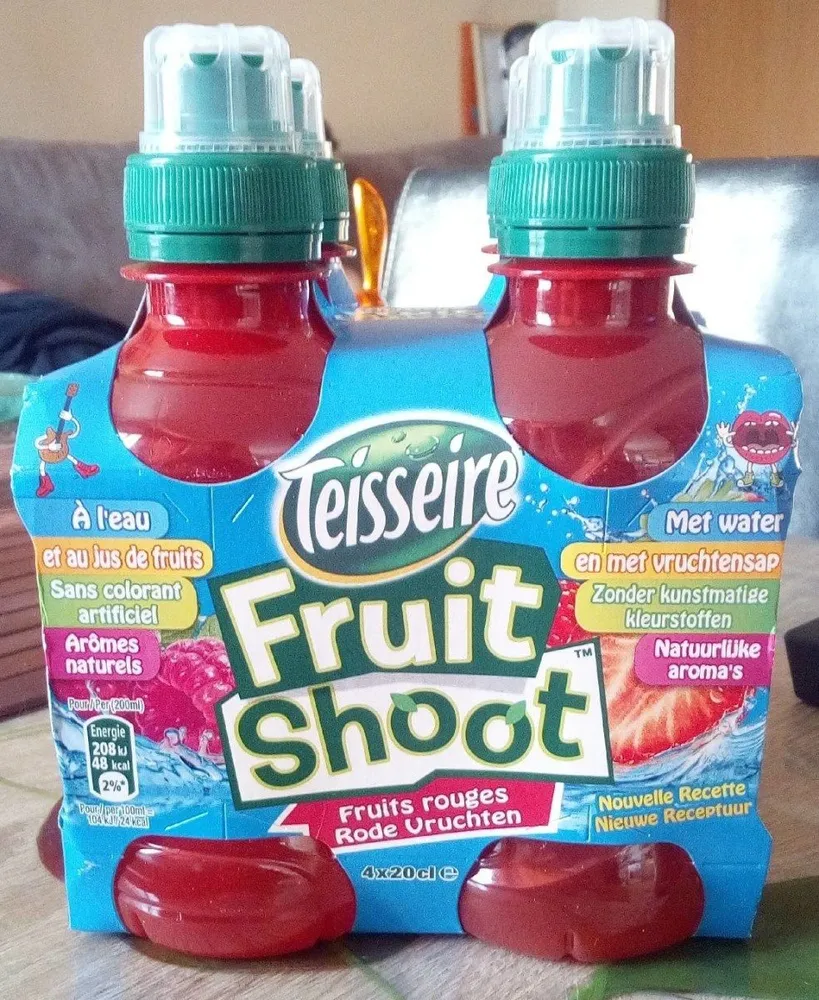 Fruit Shoot fruits rouges 4/200ml