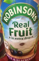 Real fruit apple & blackcurrant