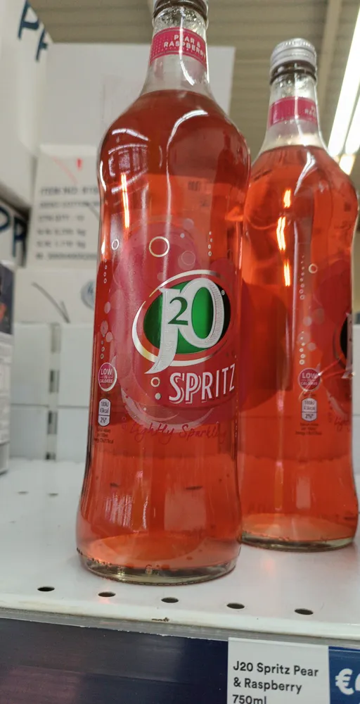 J2o Spritz Pear and Raspberry 750ML