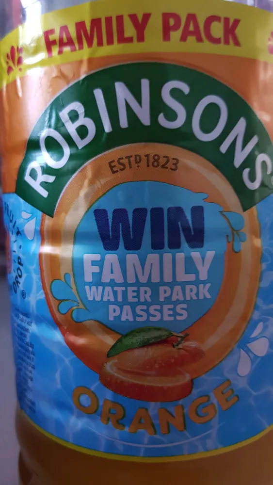 Robinsons Orange No Added Sugar Squash