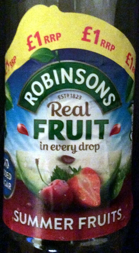 Summer Fruits Syrup