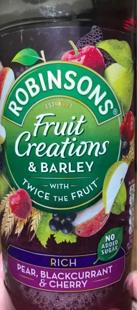 Fruit creations & barley