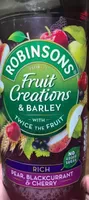Fruit creations & barley