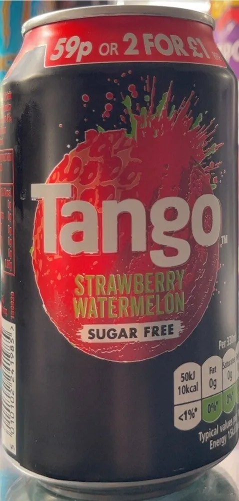 Strawberry & Watermelon sugar free soda