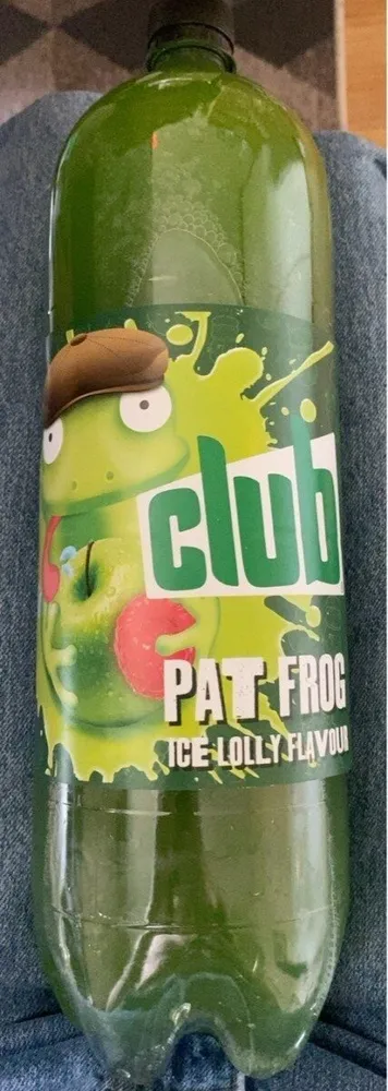 Pat Frog Ice Lolly Flavour