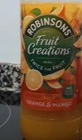 Zumo concentrado de naranja y mango