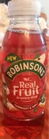 Robinsons real fruit rasberry and apple