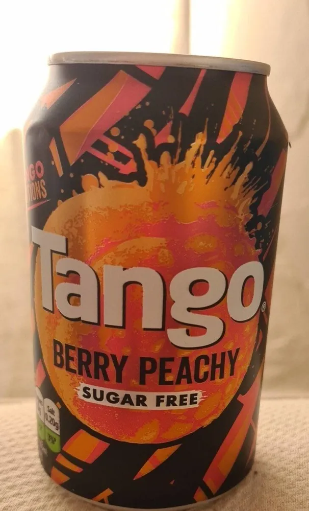 Tango berry peachy sugar free