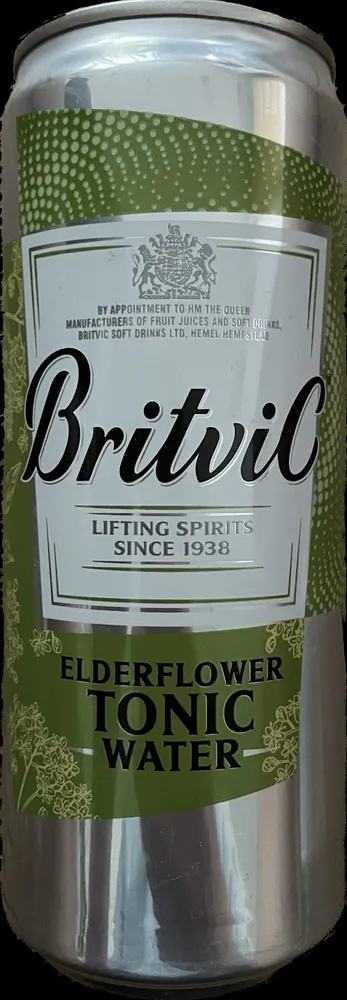 Elderflower tonic water