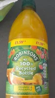 Orange and pineapple