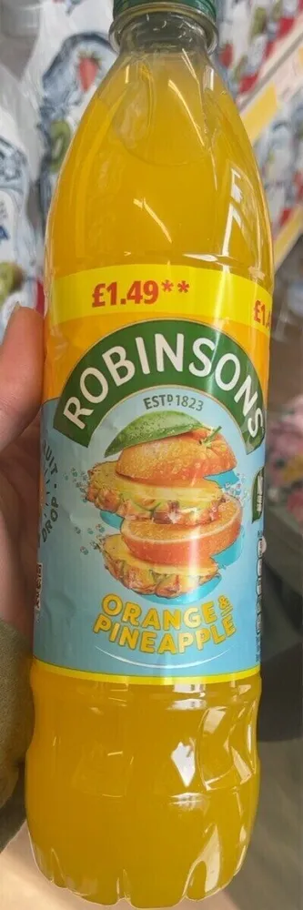Orange and pineapple