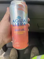 sparkling Water Infused With Blood Orange AnD Mango