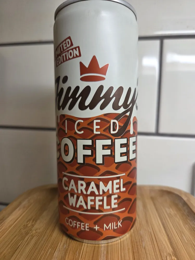 Caramel Waffle Iced Coffee