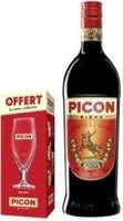 Amer picon biere 18%vol 1l + verre collector offert