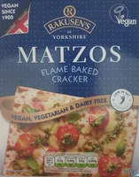 Matzos: Flame Baked Crackers