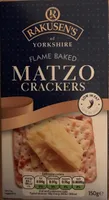 Matzo Crackers