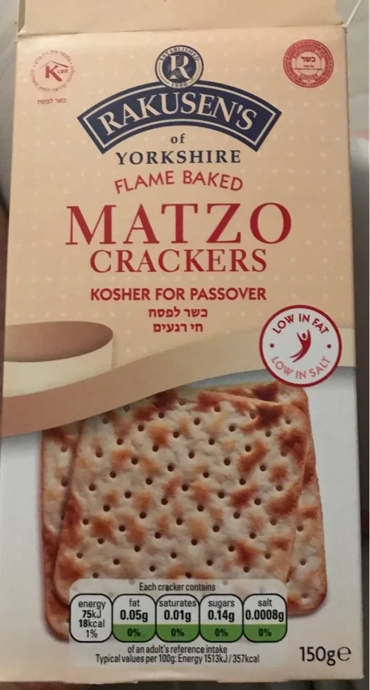 Matzo Crackers