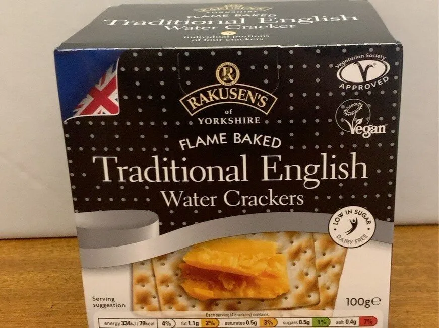 Traditional English Water Cracker