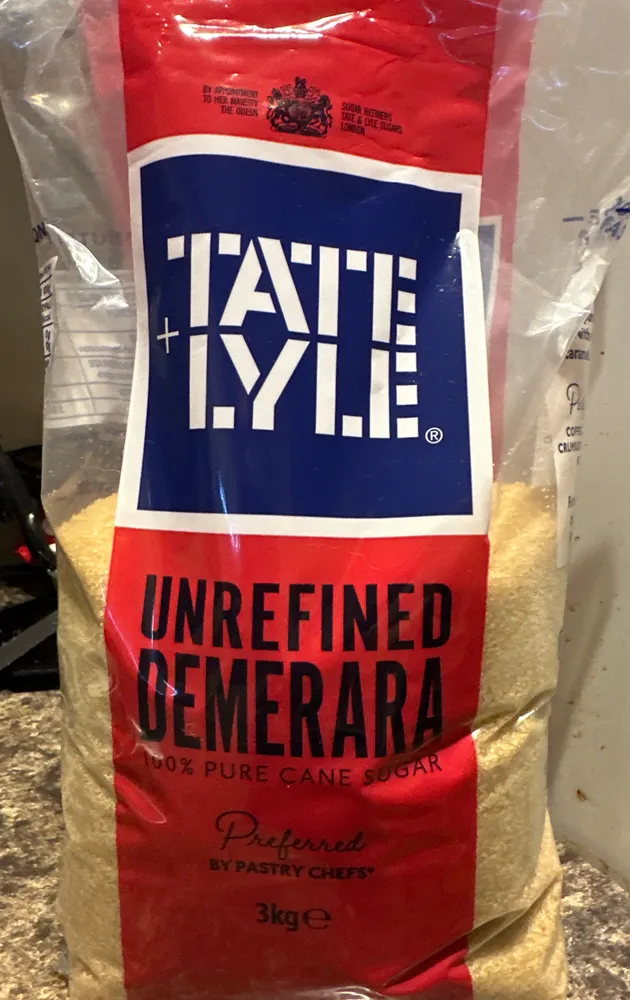 Unrefined Demerara 100% pure cane sugar
