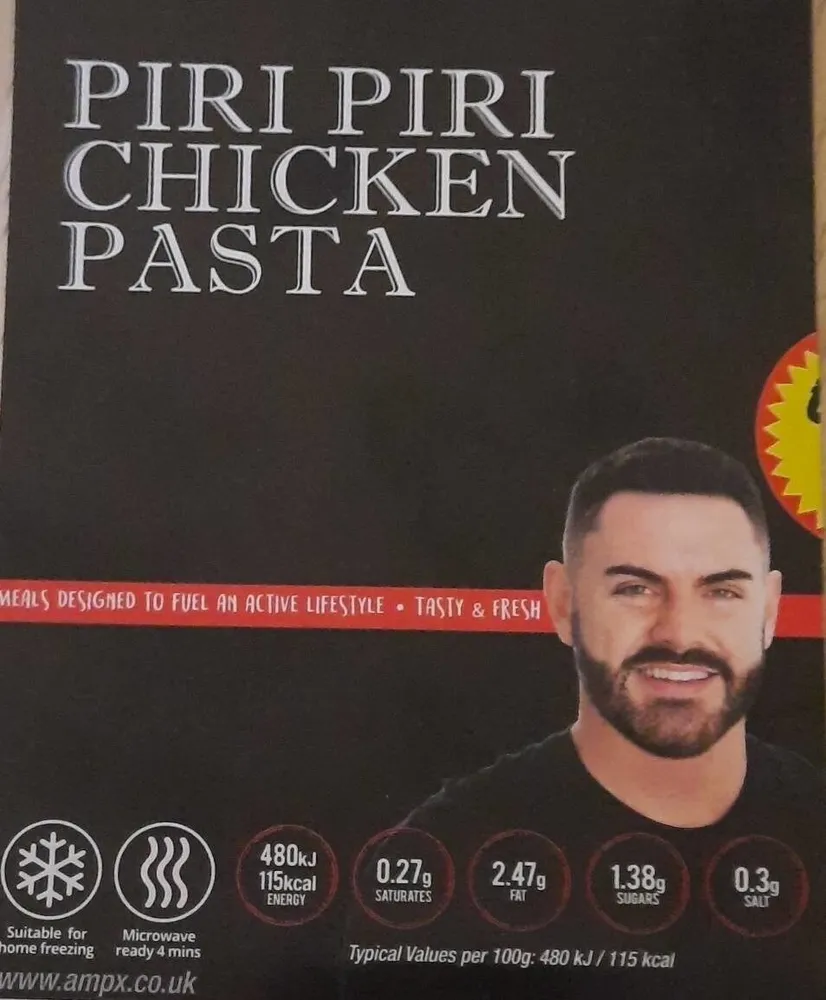 Piri piri chicken pasta