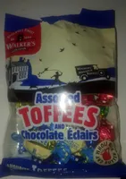 Assorted Toffees and Chocolate Éclairs