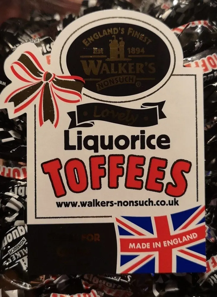 liquorice toffees