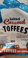 Salted Caramel Toffees