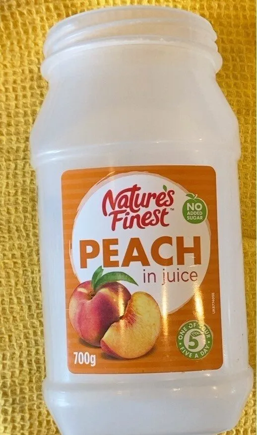 Peach in juice