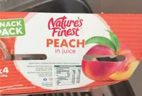 Peach in fruit juice