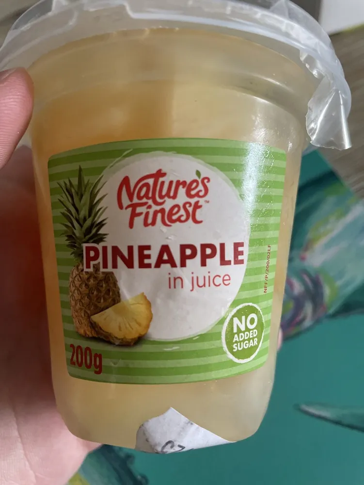 Pineapple in juice