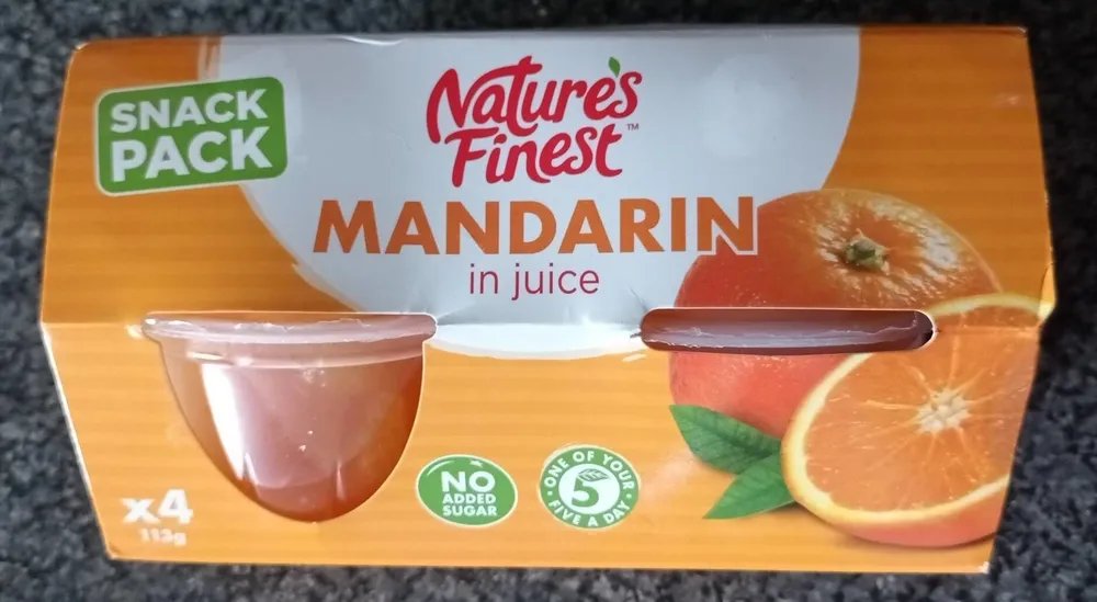 MANDARIN in juice