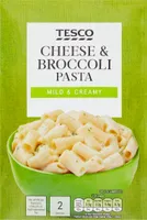 Pasta In Sauce Cheese And Broccoli