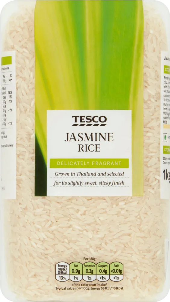 Tesco Jasmine Rice