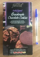 Indulgent Quadruple Chocolate Cookies