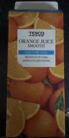 Orange juice smooth. 100% pure juice