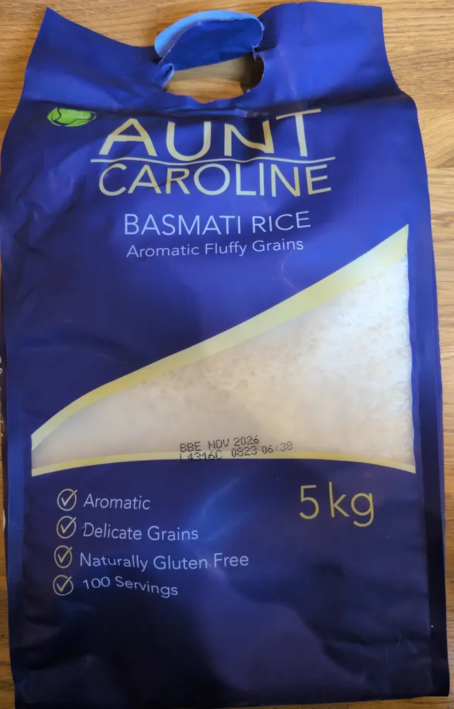 Arroz Caroline Basmati