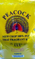 Peacock new crop 100% pure thai fragant rice