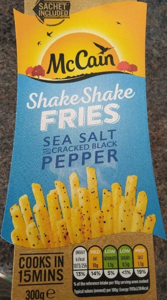 ShakeShake seras salt and cracked black pepper
