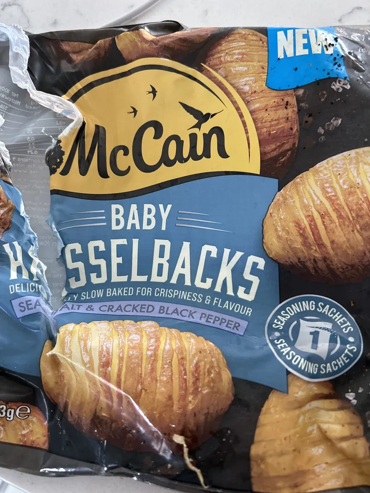 Baby Hasselbacks Sea Salt & Cracked Black Pepper