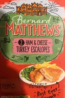 Ham&cheese turkey escalopes