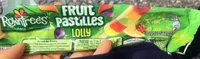 Fruit pastilles