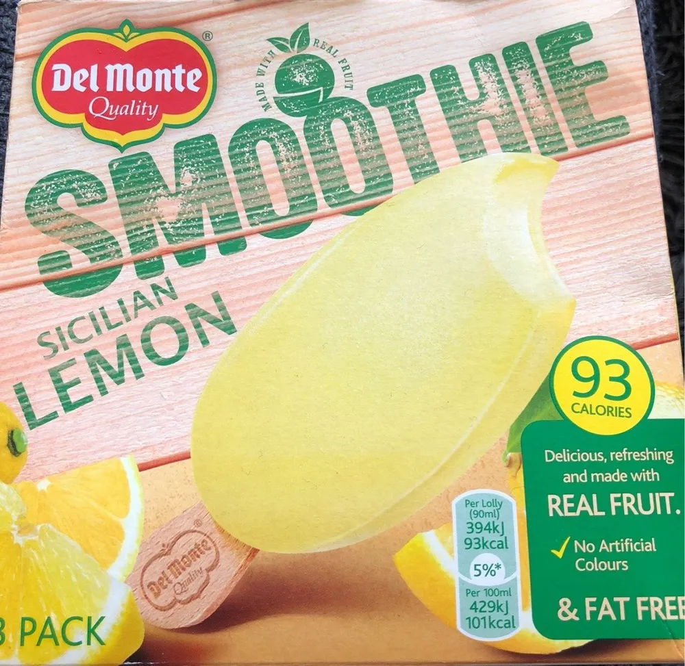 Smoothie sicilian lemon